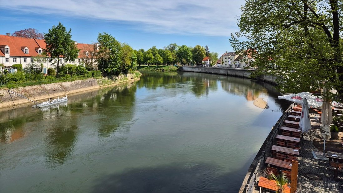 The Danube in Neuburg 